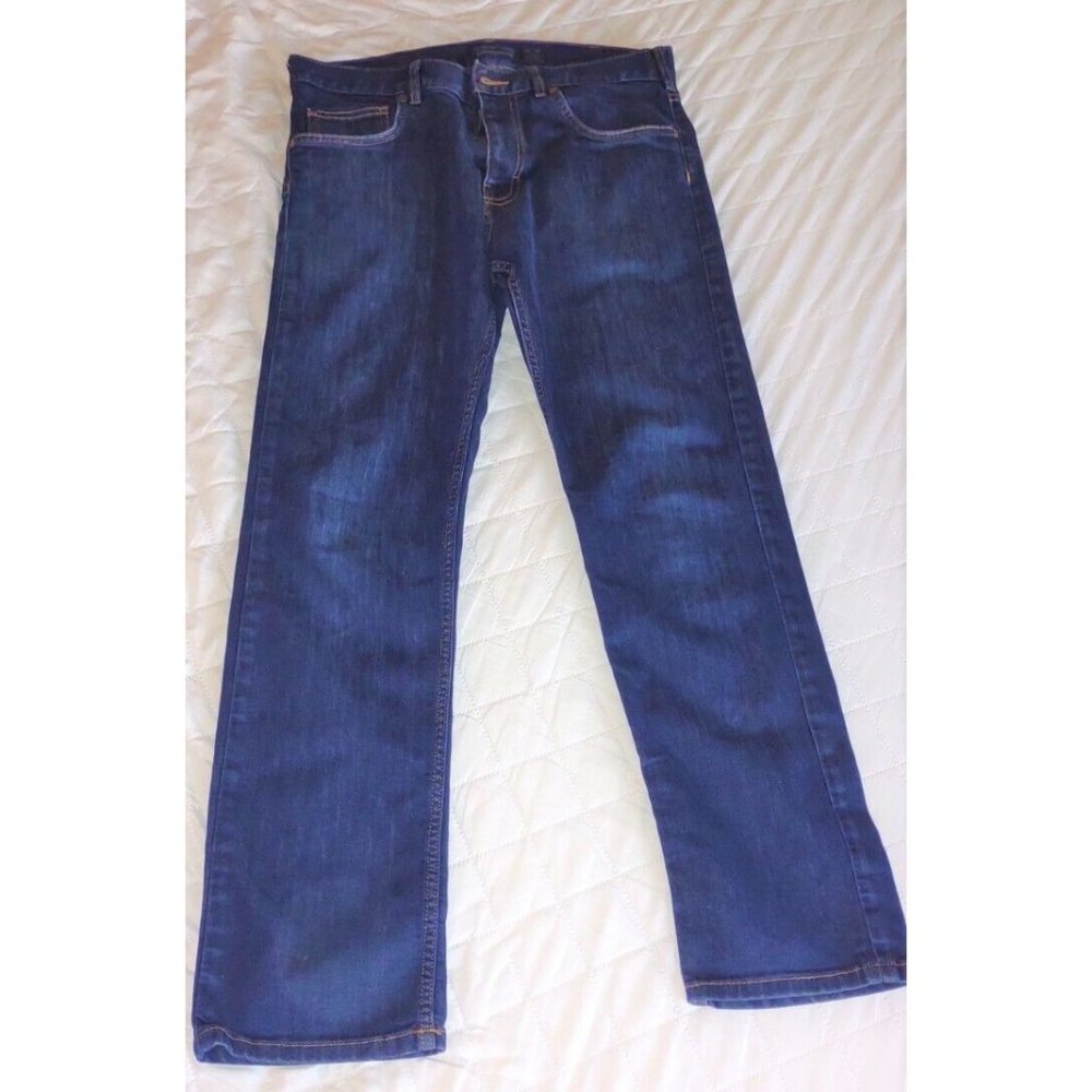 Patagonia jeans size 32x30 men organic cotton straight stretch men dark wash
